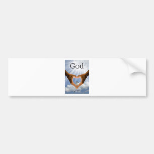 God Loves You Bumper Sticker