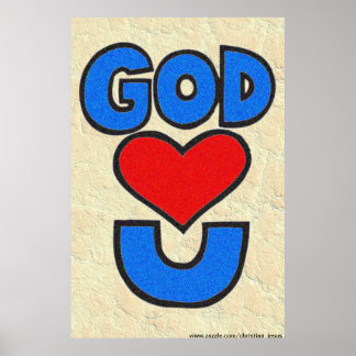 God Loves You Poster