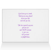 God loves you so much cards (Inside Horizontal (Top))