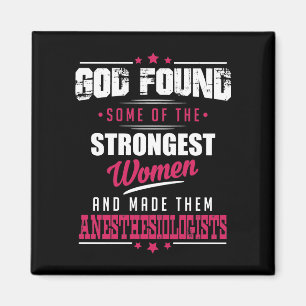 God Made Anesthesiologists Hilarious Profession D Magnet