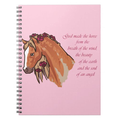 God Made the Horse Notebook