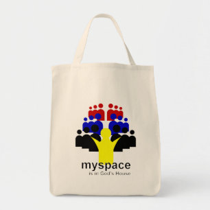 God MySpace Tote Bag