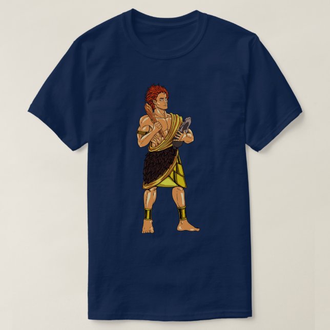 God of Celtic mythology Ogma T-Shirt (Design Front)