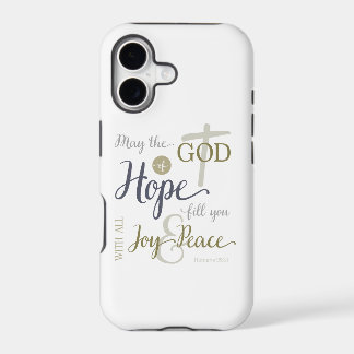 God of Hope Fill You with Joy & Peace iPhone 17 Case