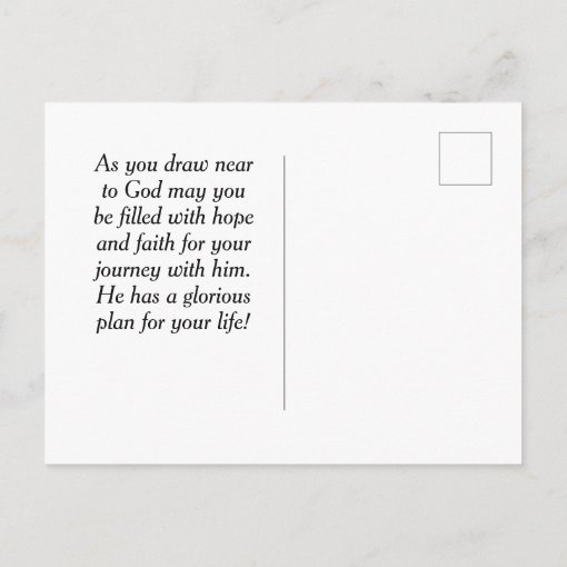 God Of Hope, Romans 15:13 Bible Verse Postcard | Zazzle