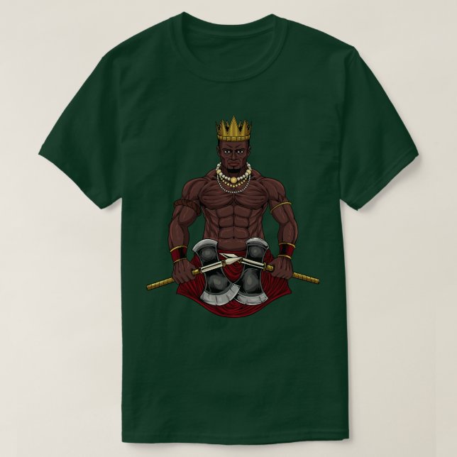 God of the Yoruba religion Aganju T-Shirt (Design Front)