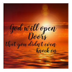 Knock And The Door Opened Gifts On Zazzle