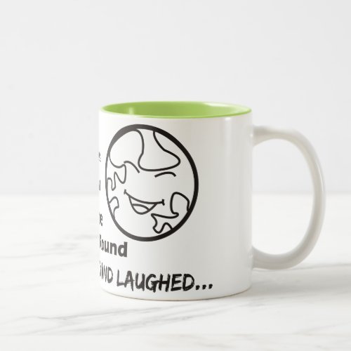 God Promised Man Funny Mug