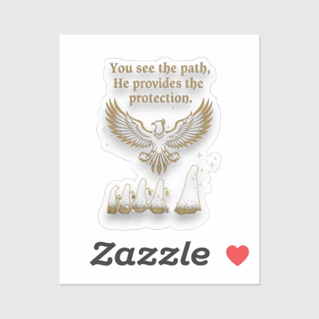 God protection sticker (Sheet)