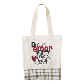 God purse is Love Zazzle HEART Tote Bag
