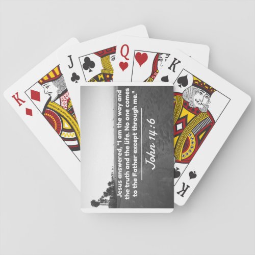 God Quotes John 146 __ The Way and the Truth Poker Cards