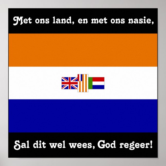 God Regeer! Poster (Front)