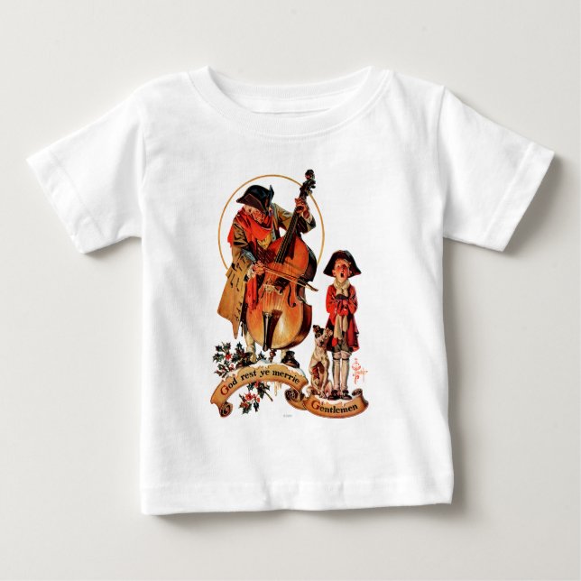 God Rest Ye Merrie Gentlemen Baby T-Shirt (Front)