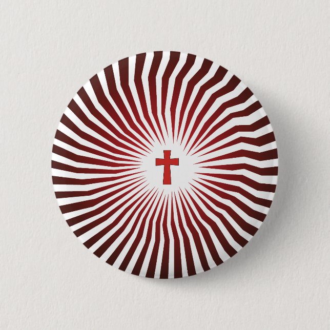 God Rocks - Christian Rock Gear Button (Front)