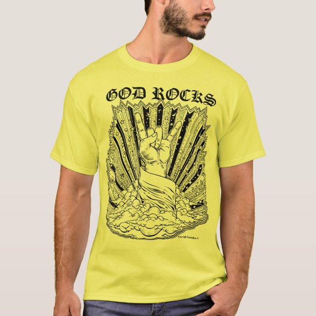 GOD ROCKS T-Shirt (Front)