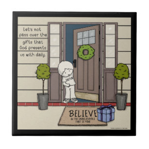 God’s Daily Gift Ceramic Tile