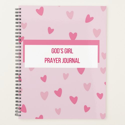 Gods Girl prayer journal  Planner