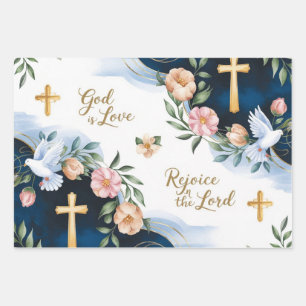 God’s Love Wrapping Paper Sheets