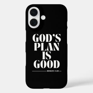 God’s Plan Is Good – Romans 8:28 iPhone 16 Case