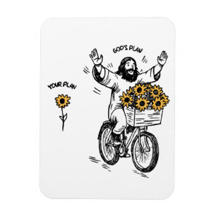 God’s Plan vs Your Plan Magnet