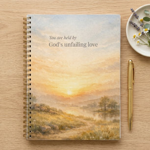 God’s Unfailing Love Christian Encouragement Notebook