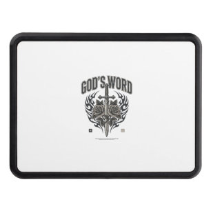 God’s Word Sword & Roses Vintage Christian Hitch Cover