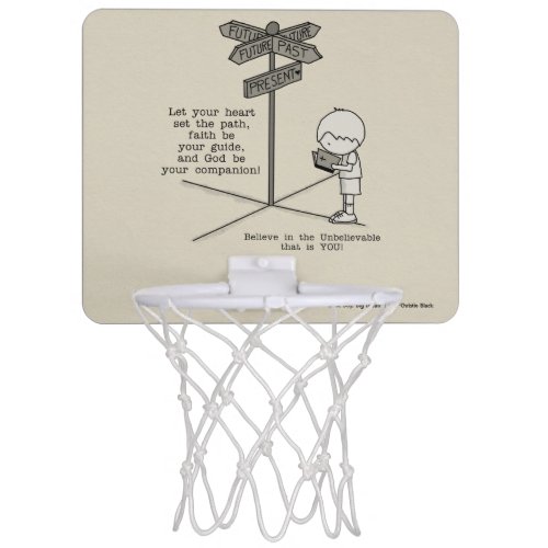 Gods Your Companion Mini Basketball Hoop