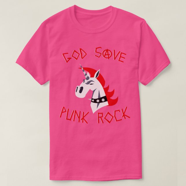 God Save Punk Rock Its Not Dead Gift Idea  T-Shirt (Design Front)