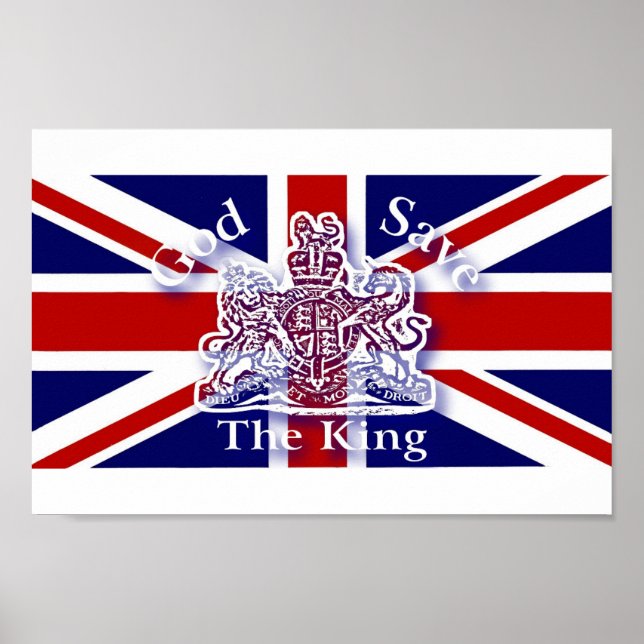 God Save the King Commemorative Poster (Front)