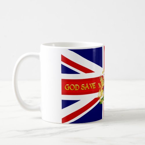 God Save The King emblem Coffee Mug