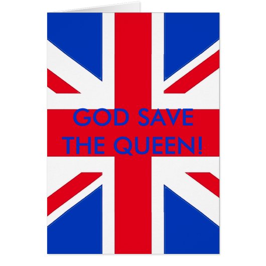 GOD SAVE THE QUEEN! CARDS (Front)