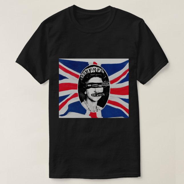 God Save the Queen (HQ) Tapestry1 T-Shirt (Design Front)