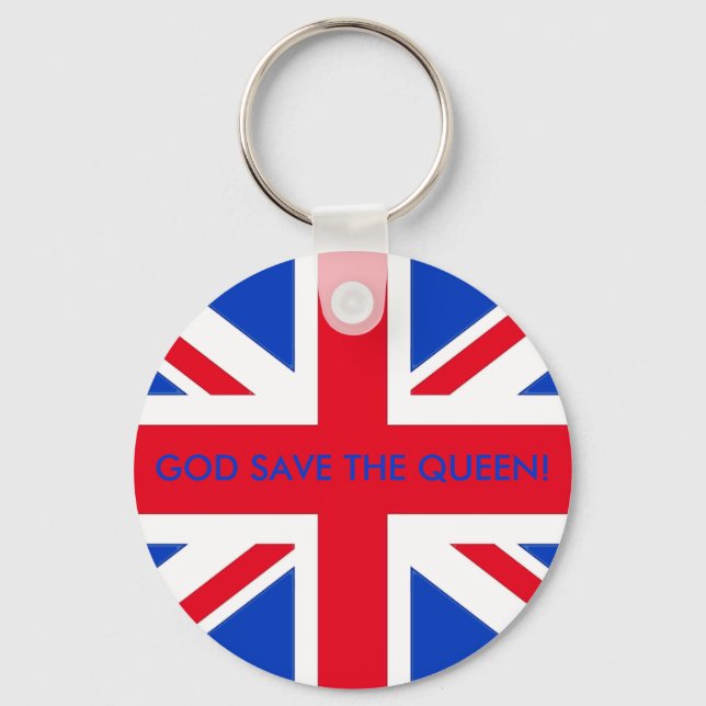 GOD SAVE THE QUEEN! KEYCHAIN (Front)