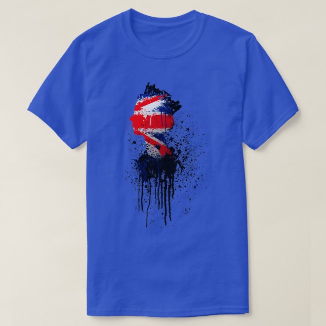 God save the QUEEN  T-Shirt (Design Front)