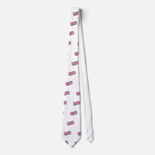God Save the Queen with Union Jack Tie