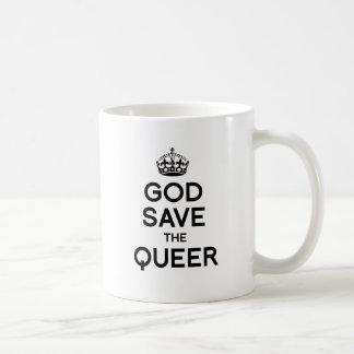 GOD SAVE THE QUEER -.png Coffee Mug