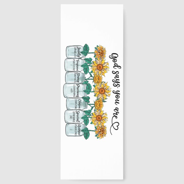 God Says Bookmarks (Front)