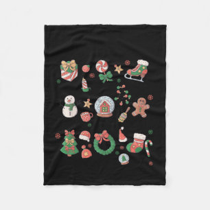 God Says I Am Cute Christmas Xmas Christian Boys G Fleece Blanket