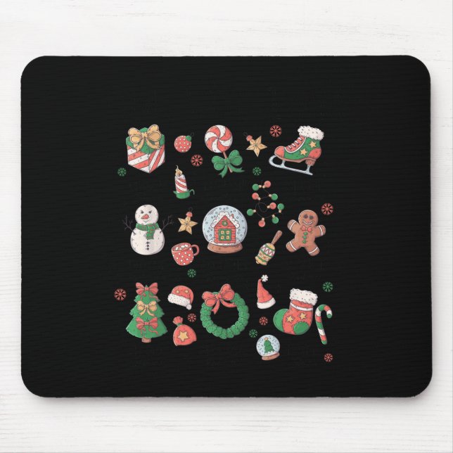 God Says I Am Cute Christmas Xmas Christian Boys G Mouse Pad (Front)