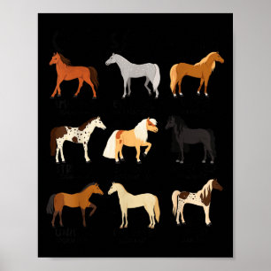 God Says I Am Horses Christian Women Girls Kids Bo Poster