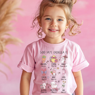 God Says I Am Personalized Easter T-Shirt