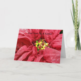 God sent us a savior holiday card