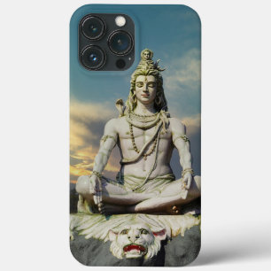 God Shiva image in meditation iPhone 13 Pro Max Case