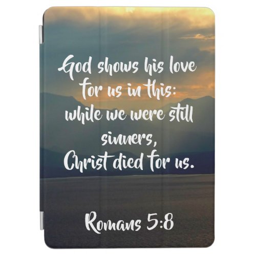 God Shows Us His Love Bible Verse iPad Air Cover
