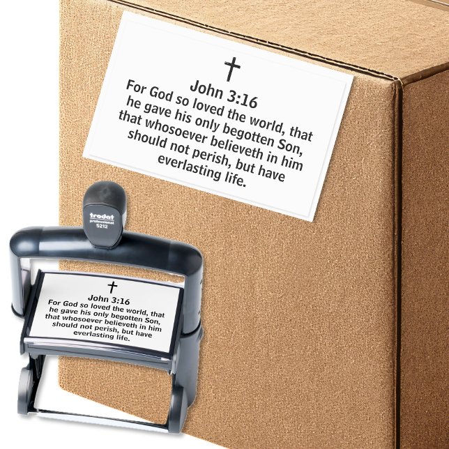 God so loved the world John 3:16  Self-inking Stamp (God so loved the world John 3:16 Self-inking Stamp
)