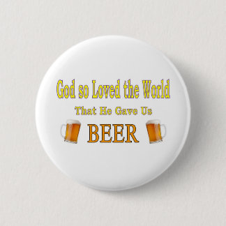 God So Loved the World Pinback Button