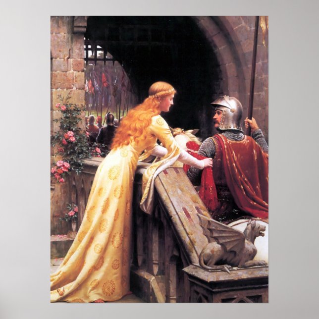 God Speed by Edmund Blair Leighton Poster (Front)