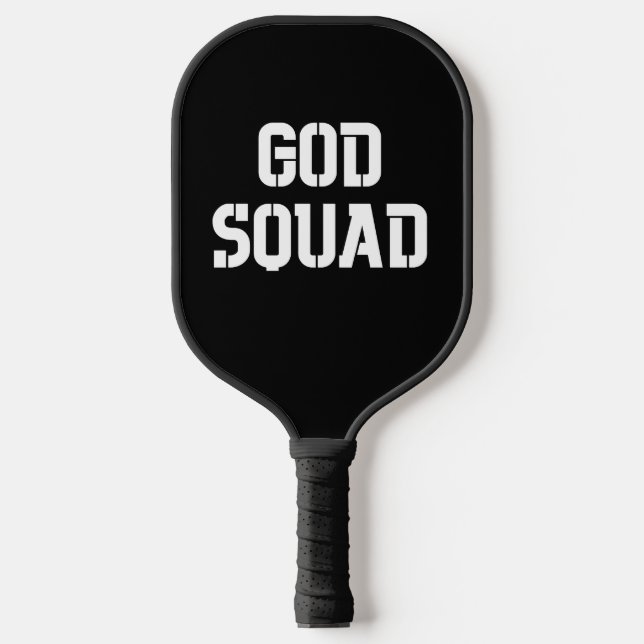 God Squad Christian Pickleball Paddle (Front)