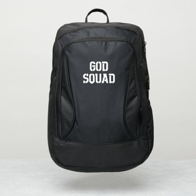 God Squad Christian Port Authority® Backpack (Front)