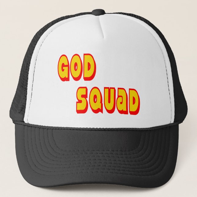God Squad Trucker Hat (Front)